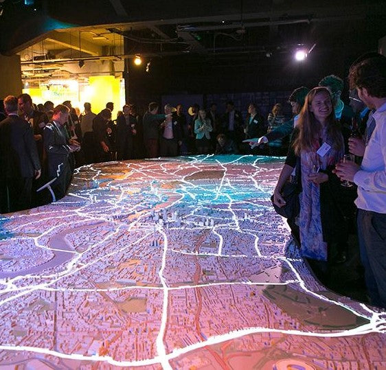 Modélisation 3D du visage de Londres