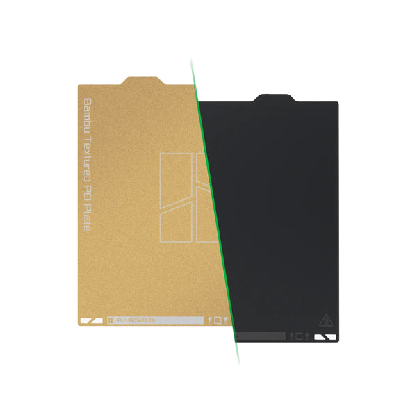 Plateau D'impression PEI Double Face 350x320 Mm Pour Bambu Lab H2D - Compatible Impression Rapide Double Tête - 1