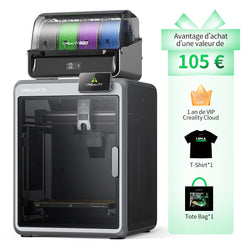 Creality - K2 Combo avec CFS + Cadeaux - Imprimante 3D FDM Multi-Couleurs