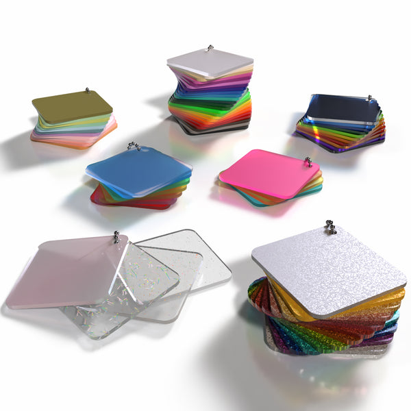 Pack Recharge MissKraft - Plexiglass PMMA Acrylique Tons rouges - main image 0