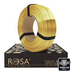 Rosa3D - PLA Silk - Or (Gold) - 1,75 mm - 1 kg Refill avec RFID TigerTag