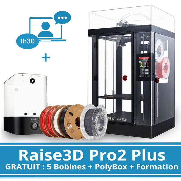 RAISE3D Pro3 (Plus) - La PERFORMANCE d'une imprimante 3D double