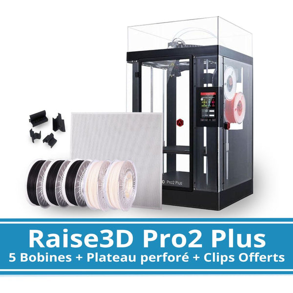  Pack Expert Raise3D Pro2 Plus + 5 Bobines offertes +