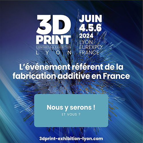 Atome3D vous donne rendez-vous au 3D Print !