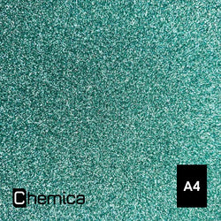 Chemica Bling Bling Star - Jade Bleu (Blue Jade) - Feuille 30 x 20 cm