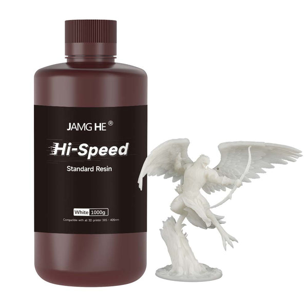 Jamg He - Résine UV Standard Pro 12K - Gris (Quark Grey) - 1 kg Jamg He - Résine UV Standard Pro 12K - Gris (Quark Grey) - 1 kg
