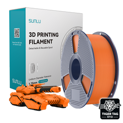 Sunlu - PLA - Lever de Soleil (Sunny Orange) - 1,75 mm - 1 kg avec RFID TigerTag