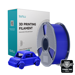 Sunlu - PETG - Bleu Klein (Klein Blue) - 1,75 mm - 1 kg avec RFID TigerTag