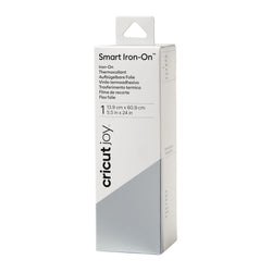 Cricut - Joy - Smart Iron-On Thermocollant (Flex) Argent (13x60cm)