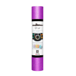 TeckWrapCraft - Glitter - Vinyle Adhésif Pailleté - Magenta - 1,5 m