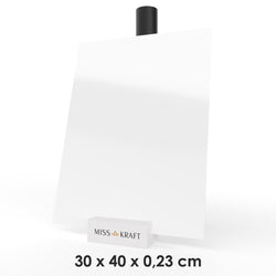 Plaque acrylique MissKraft - Blanc