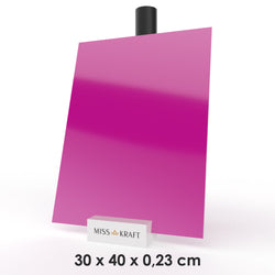 3 Feuilles Acryliques Pailletées Argent 30x20x0,3 Cm - PMMA Pour Laser, Gravure, DIY - Film Protecteur