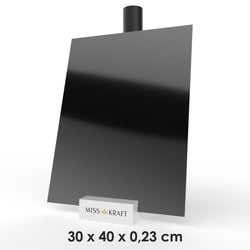 Plaque acrylique MissKraft - Noir