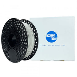 boite filament pla azurefilm atome3d blanc pailleté