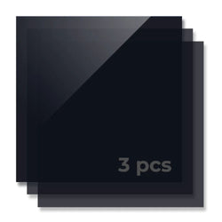 xTool - 3 Plaques Acryliques - Noir  - 3 mm - 30 x 30 cm