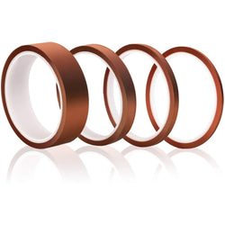 ELEGOO - Ruban adhésif polyimide résistant aux hautes températures (lot de 4, multi-taille)