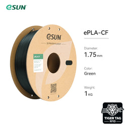eSun - PLA-CF - Vert (Green) - 1.75 mm - 1 kg