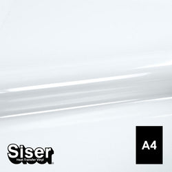 Siser - Basic Flex - Feuille A4 Thermocollant - (A0001) Blanc - 20 x 30 cm