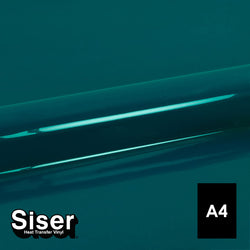 Siser - Basic Flex - Feuille A4 Thermocollant - (A0012) Turquoise - 20 x 30 cm