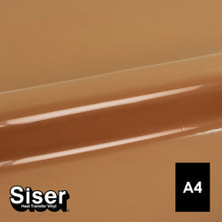 Siser - Basic Flex - Feuille A4 Thermocollant - (A0073) Ocre - 20 x 30 cm