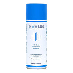 AESUB - Spray Matifiant 400 ml pour scanners 3D - Bleu
