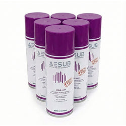 AESUB - Pack de 6 Spray Matifiant 400 ml - Violet
