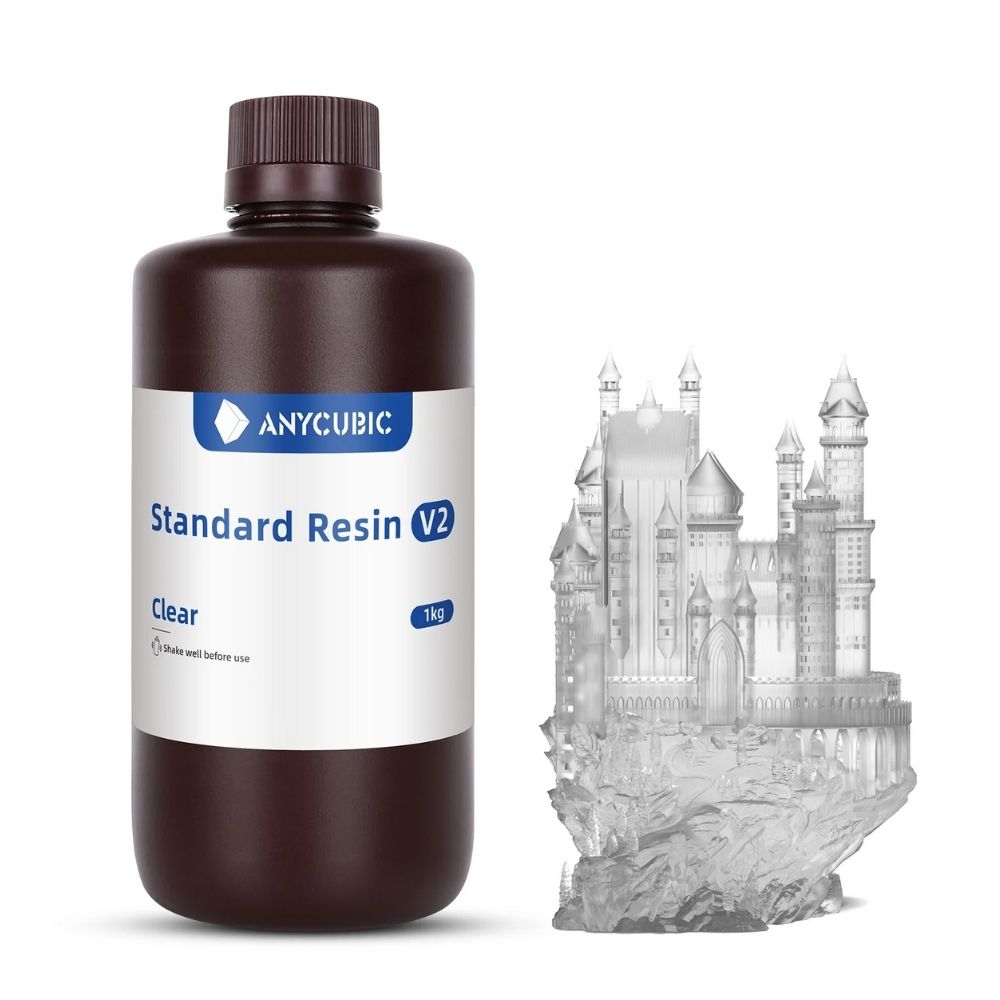 Atome3D.com - Anycubic - Standard Resin V2 - Transparent (Clear) - 1 kg