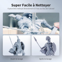 Anycubic - Water Washable Resin + - Transparent (Clear) - 1 kg