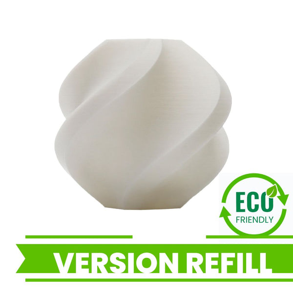 Bambu Lab - PLA Silk+ - Blanc (White) - 1,75 mm - 1 kg