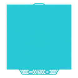 BIQU - Plateau d'impression CryoGrip Pro pour Elegoo CC/CC2 - Bleu glacé lisse (Glacier Fine Textures) - 256 x 256 mm