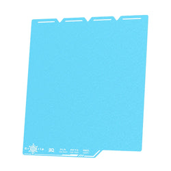 BIQU - Plateau d'impression CryoGrip Pro pour Snapmaker U1 - Bleu d'hiver texturé (Frostbite Coarse Textures) - 270 x 270 mm