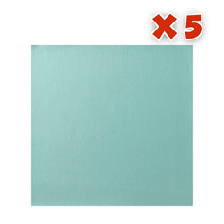 Craft Express - 5 Feuilles de Cuir Laserables - 30,5 x 30,5 cm - Cyan