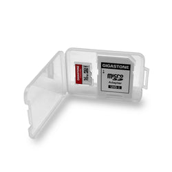 Gigastone - Carte microSD 16 Go SDHC avec adaptateur SD - U1 Classe 10