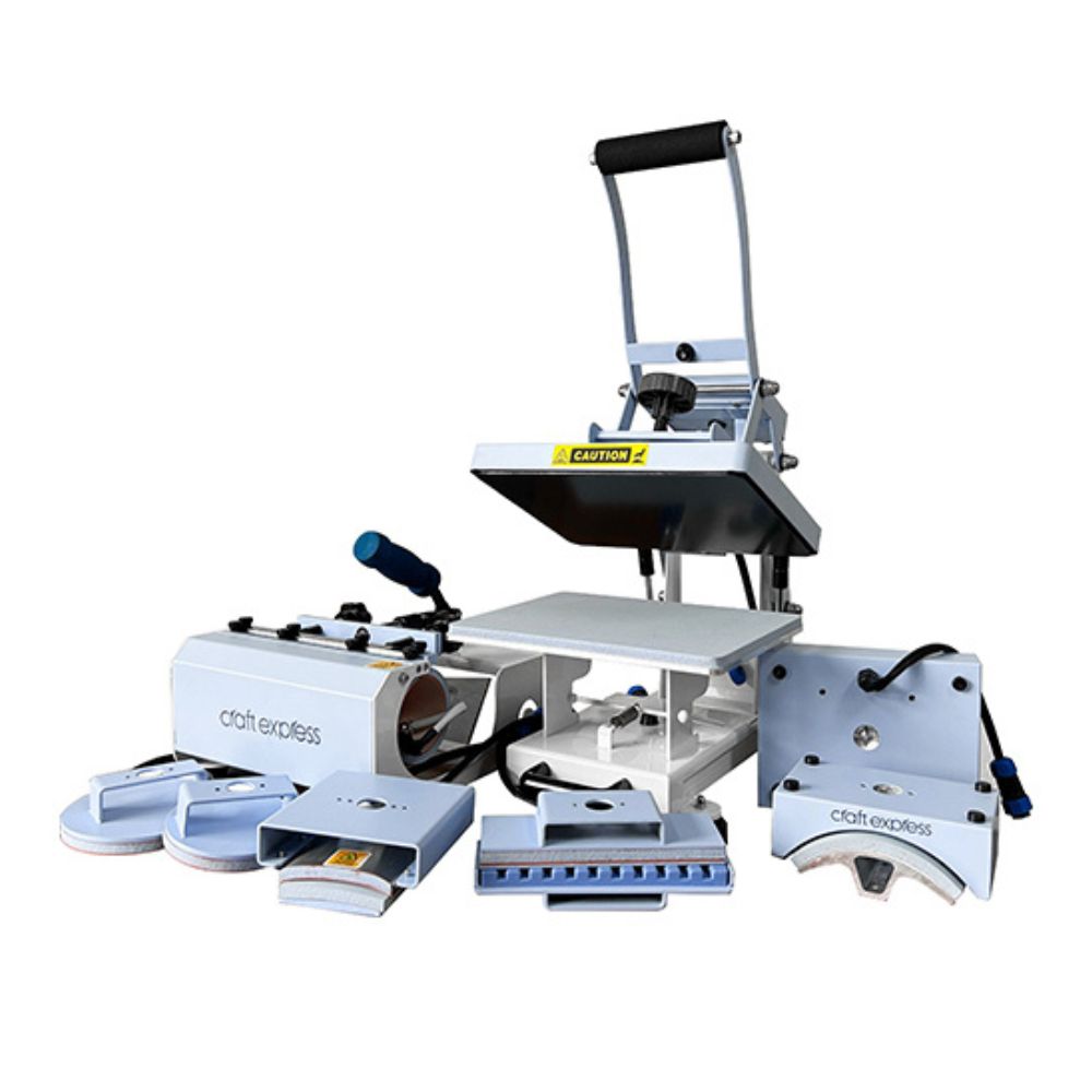 Atome3D.com - Craft Express - Heat Press Combo - Machine de Presse 8 en 1
