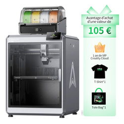 Creality - K2 Plus Combo avec CFS + Cadeaux - Imprimante 3D FDM Multi-Couleurs