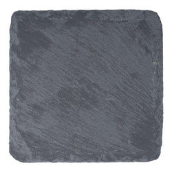 Creality - Sous-verres Carrés en Pierre Noire (Black Square Stone Coasters) - 10 x 10 cm - 5 pcs