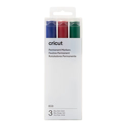 Cricut - Venture - Feutres Permanents - 2,5 mm - Lot de 3