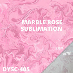 sublimation rose feuille transfert 30x30 cm infusible inf