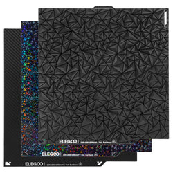 Elegoo - Centauri Carbon - Pack de plateau d'Impression Double Face (Dual-side Build Plate Pack) - 3 pcs