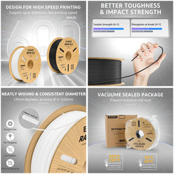 Informations techniques sur le filament Rapide PLA+ d'Elegoo