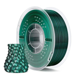Elegoo - Silk PLA - Noire Vert (Black Green) - 1,75 mm - 1 kg