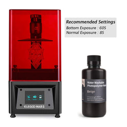 ELEGOO - Résine Water Washable - Beige - 1 kg