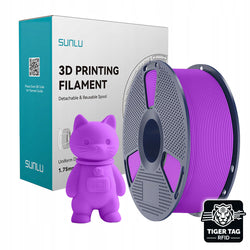 Sunlu - PLA Matte - Violet (Purple) - 1,75 mm - 1 kg avec RFID TigerTag