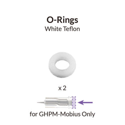 Gaahleri - GHPM-Mobius - Joints Toriques Blancs (White O-Rings) - 2 pcs