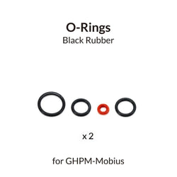 Gaahleri - GHPM-Mobius - Joints Toriques Noirs (Black O-Rings)