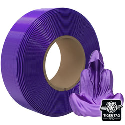 Jamg He - PLA Silk - Violet (Purple) - 1,75 mm - 1 kg - Refill avec RFID TigerTag