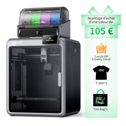 Creality - K2 Pro Combo avec CFS + Cadeaux - Imprimante 3D FDM Multi-Couleurs