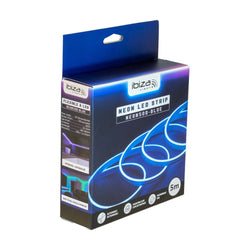 Lotronic - Bande LED IP65 Néon - Bleu - 5 m