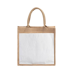 MissKraft - Sublimation - Tote Bag en Jute - 30 x 30 x 19 cm