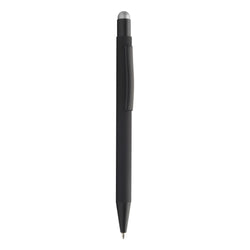 MissKraft -  5 Stylos à bille à graver Pearly Noir embout Argenté